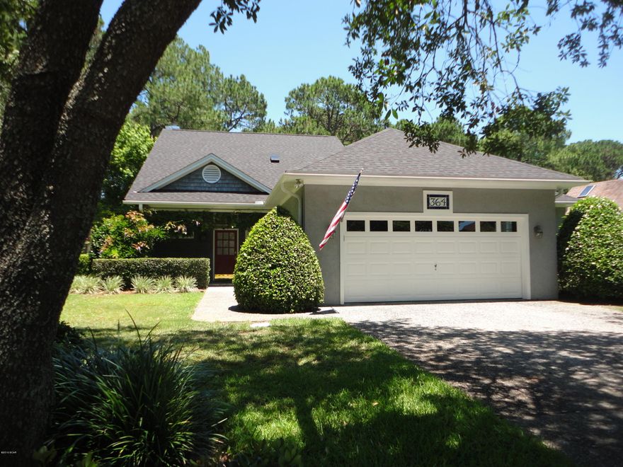 If you are searching for a Lovely Home in the Prestigious Gated Bay Point Community, Come and See this Spectacular Open and Spacious 1.5 Story well maintained Home wilocated on the Golf Course. The lovely gardens takes curb appeal to the finest level.  Lots of Windows and French Doors allows natural light to flow. Main floor Luxury Master Suite with Lovely Master Bath with garden tub, separate shower, double vanity, and large walk-in closet. Kitchen is wonderfully sized great for family/friend/holiday get togethers includes a breakfast bar, breakfast room, lots of cabinetry and counter space, walk-in pantry and a chefs stove. The outside space is delightful with a screened in porch and two other patios to sit, relax and watch the golfers. Membership available for tennis, golf and marina us