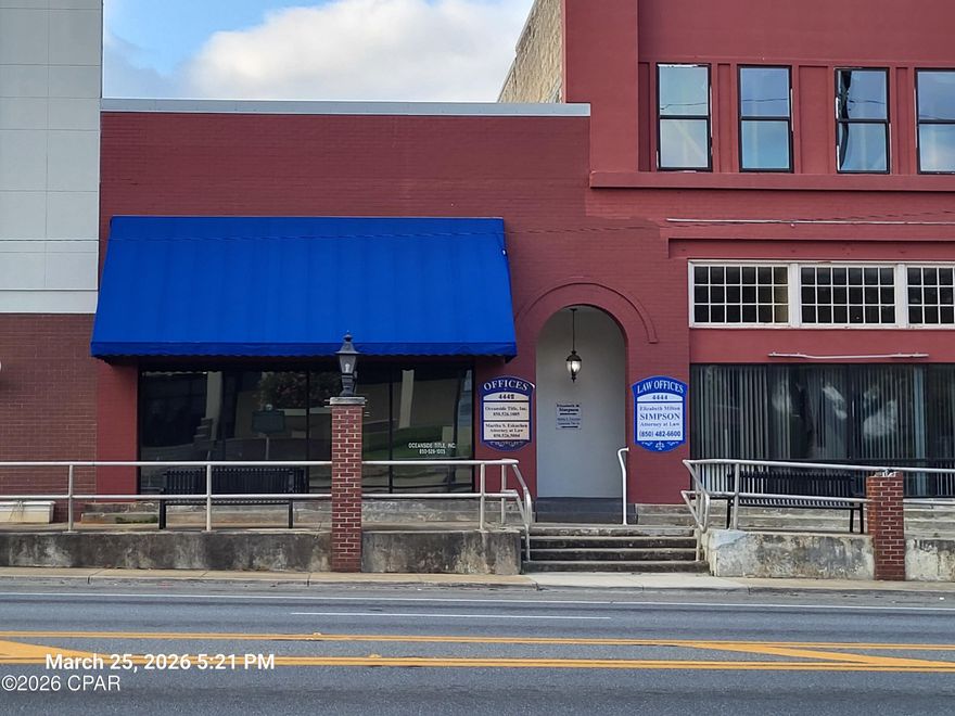 Newly RENOVATED and UPDATED in 2020, this Amazing Office is Located in Downtown Marianna, directly across from the Jackson County Courthouse.  The historic brick front with Windows to the City give this Office a Professional Atmosphere that your clients will really appreciate.  Have your clients relaxing in the large Reception area while watching Downtown Marianna grow with new businesses and renovations.  Currently being used as a Law Office and Title Insurance Agency, the potential for any business is here.  4 separate offices, Conference Room, Kitchen, storage and Receptionist work space are all part of this amazing office.  Many new and desirable changes are coming to Downtown Marianna.  This Property is ready to go!