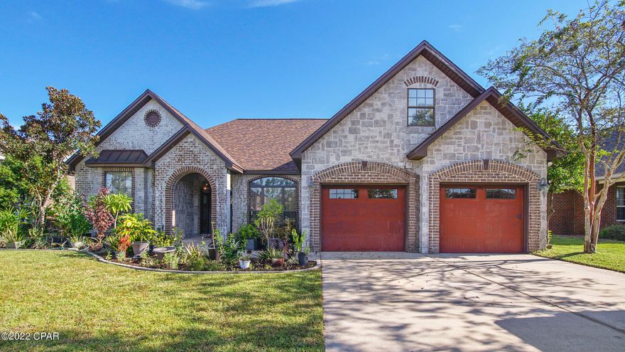 Under Contract - Taking Backups the phrase 'CURRENTLY UNDER CONTRACT, SELLER WILL CONSIDER BACKUP OFFERS Spend your days relaxed in this custom built, 2550 square foot home that makes you say ''Wow'' when you first walk in. Imagine for a moment being able to bask in the sun, soaking up the rays from your very own pool while gazing at your massive, custom oasis of plants, garden boxes and fruit trees. The comfort of this home and the, ''Once in a lifetime'' orchard/garden with custom patio makes anyone that see it say ''Wow''. Pick fresh Papaya or bananas off your very own trees or spice it up with fresh peppers taken from your own plants. There is nothing her short of a dream garden, orchard and landscaping. Let the Florida sun illuminate your life through the fantastic, strategically plac Panama City.
Wait until you see the stone fireplace that runs up the whole wall or maybe the massive, jacuzzi bathtub in the master bath, known to relax the most tense of bodies when it is most needed. The living room and back patio meant to entertain your family and/or anyone else you want to host. A bonus room with its own bathroom, great view and custom closet.
All information  deemed accurate, if important buyer to verify.
 
You are out of excuses for coming to see this custom build, 2550 square foot, 4 bedroom, 3 bathroom home in "THE" neighborhood that people want to live in. This house will be gone before you know it, don't be the one that misses out on this opportunity.