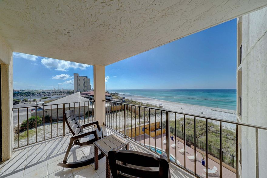 FULLY Furnished and just renovated. This unit is impeccable with great views of the sugary sandy beach. Turn KEY! Easily Sleeps 4-adults and 2-kids very comfortably, with 2 bedrooms and a hallway bunk bed for the kiddos. Kitchen has brand new stainless steel appliances. New Engineered vinyl plank flooring. New living room furniture, linens and dishware. Convenient stack-able washer and dryer unit in the guest bathroom. Moondrifter is located close to great entertaining / amusement spots, shops and restaurants in the South Lagoon area. Come see it! All measurements are approximate, please verify if important.