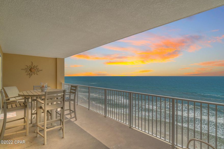 This West end Tropic Winds condo is on the 11th floor, giving you those beautiful long sunset views and the relaxing sounds of the being on the Gulf of Mexico.  Wonderfully decorated and well maintained, you can enjoy it for yourself or use it as a vacation rental.  These units offer ample balcony space- about 280 SF - so plenty of room for seating, lounging and dining al fresco! A parking space is deeded on the second floor of the main building and right near the elevator. No worry about being in  inclement weather to move your gear into the unit.  Inside enjoy the comfortable furnishings and the endless water views from the great room and master bedroom.   The kitchen is also spacious with ample granite counters plus stainless appliances,  for those who enjoy cooking!  Come check it out!