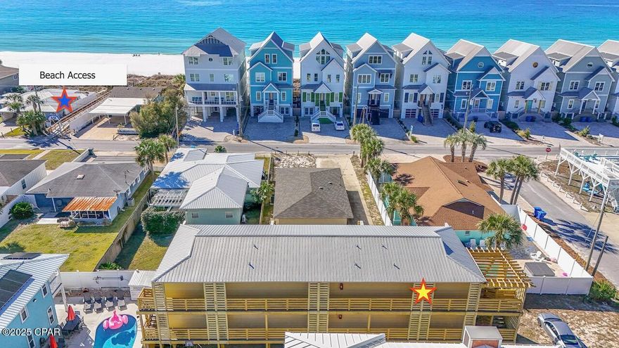 Beautiful updated condo a half a  block to  white sandy Beach! This condo has had a total upgrade and is ready to be your primary home or vacation home/ rental beautifully done with Granite in the kitchen and bath,tiled shower with glass slider door and large closet in the master bedroom two slider doors access the gulf views and sunsets  beach access number 19 which is your  walkway to the  beach is less then a block away!, The living room is roomy and has a trundle bed/couch for plenty of space for guests. Breakfast bar and kitchen with new stainless appliances. The condo is close to local pubs, restaurants and entertainment a great golf cart friendly area perfect for the  beach lifestyle   . The condo building  is smaller and has only 6 units perfect for cozy home feeling.  A large parking area comes with each unit only for your use. This unit is being sold fully furnished and is ready for you to live part time or full time in paradise! Call  your favorite realtor for a showing today.