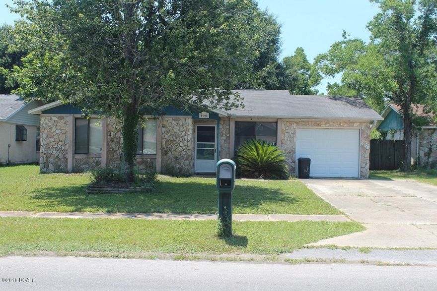 Nice and clean three bedroom two bath home in Callaway.  Home features open floor plan, garage and privacy fenced back yard.  No pets and no smoking.