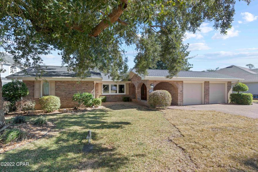 Reward yourself with this immaculate, 3 bedroom plus an office, 2 bathroom home. Located in one of the most established and respected waterfront/Golf course communities in Panama City Beach. The communities central location to shopping, world class dining, entertainment and one of a kind beaches adds to the quality of the neighborhood. With more than 2, 177 sq.ft of comfortable living space this home creates the perfect setting for relaxing or entertaining.