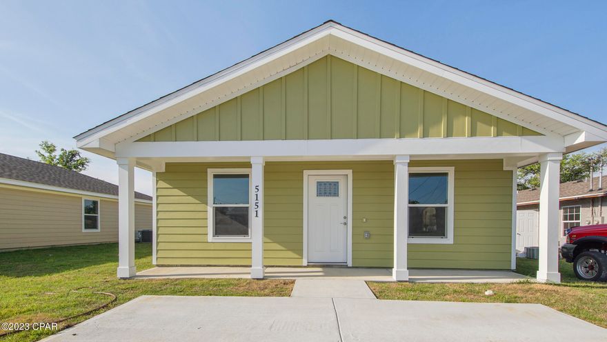 NEW CONSTRUCTION close to Tyndall Airforce Base!! This cozy 3 bedroom 2 bathroom new build is close to Shopping, Entertainment & The White Sandy beaches in Mexico beach or Panama City Beach. The single family home has Luxury Vinyl Plank flooring throughout, Stainless steel appliances, granite countertops, 2 full baths and a great yard for entertaining.