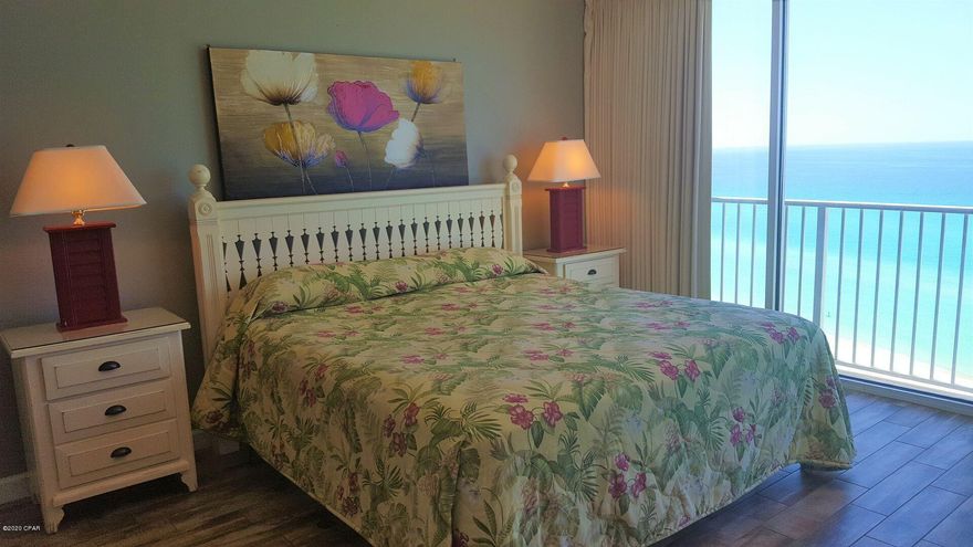 This two bedroom condominium at Boardwalk Beach Resort is fully furnished and a great rental property. Boardwalks amenities are second to none. This starts with the largest convention center in the area. You will also find a 24 hour onsite staff, gulf front zero entry pool, kids water play area, onsite restaurants and poolside bar, gulf front gym, wet and dry sauna, Boardwalks quality, floor plans and amenities make it one of if not the most complete condominium resort in Panama City Beach. The unit features wall to wall glass in the master bedroom, granite countertops, crown molding, nine-foot ceilings in the master and great-room, and ceramic tile. *** new pictures coming soon. ***