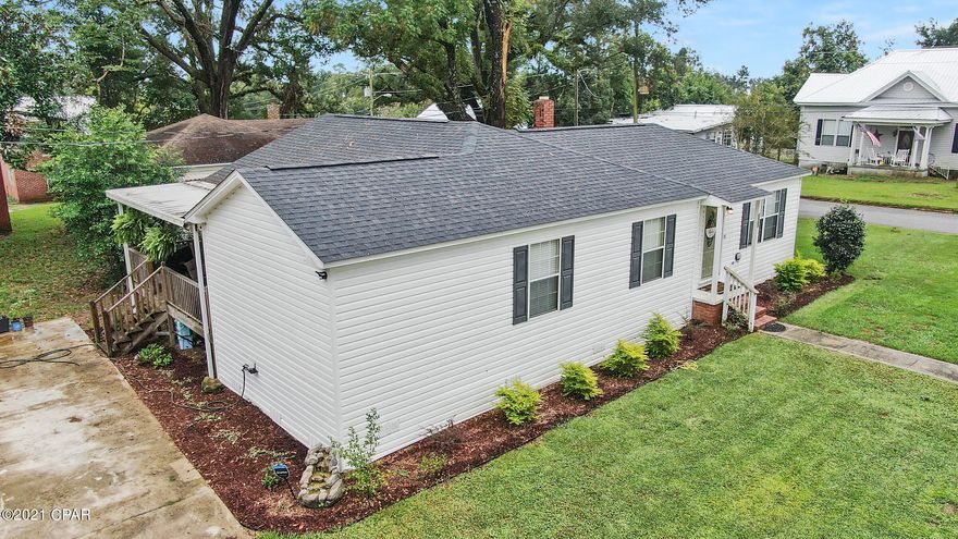 This home is located in a great neighborhood in Marianna, close to Chipola College and all the other conveniences of town! 3 bedroom 2 bath home on a nice corner lot with a cozy back porch. The home has recently had some renovations done with new flooring and paint in portions of the house. Please make an appointment today so you don't miss out on this one!