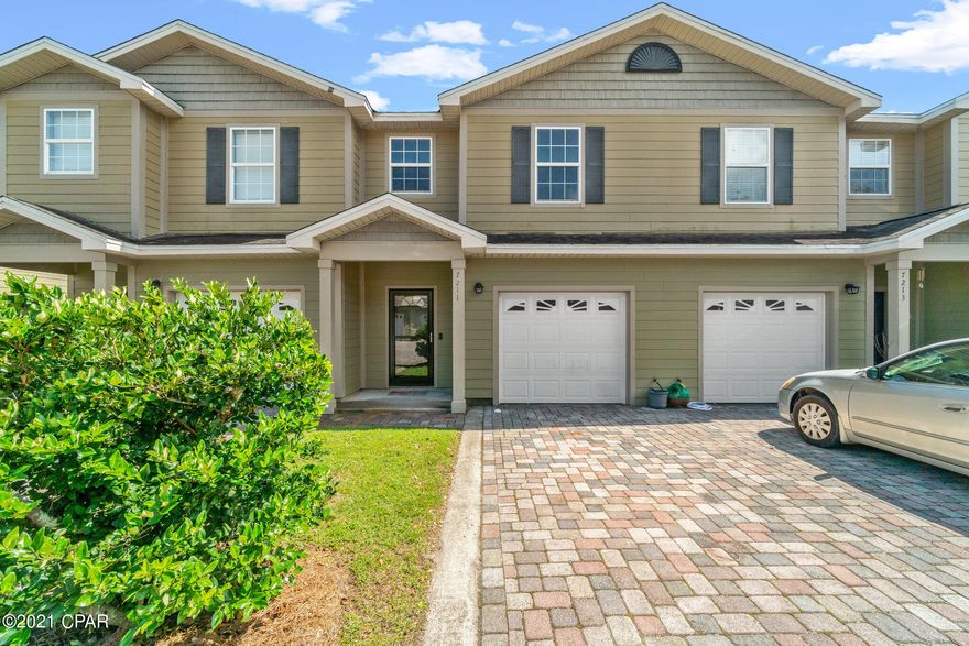 Beautiful move in ready home located 3 minutes from Panama City Navy Base, This townhouse is in immaculate shape, with both bedrooms with their own private bathroom as well as walk-in closets in each. Both bedrooms are located upstairs with the laundry room in-between them, there is also a small bunk room that is great for guest.  This floor plan is perfect separating downstairs living from the bedrooms. Downstairs consist of open floor plan with half-bath for guest. Seller has build an awesome Murphy bed that is perfect for when you have guest crash for the night. 



New countertops and cabinets with a fresh paint job throughout the home.  Contact your agent today to set up a showing.