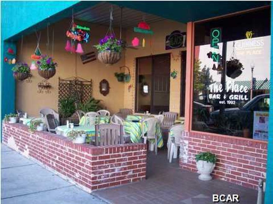 'The Place' has been a food and entertainment destination serving Panama City for nearly twenty years. Located over eleven in this renovated (1985) historic building in the heart of downtown with seating for over 150, front covered dining patio and rear exit to plenty of public parking. Located within walking distance to the City Marina, Civic Center, County and Federal Court Houses, Martin Theatre and several art galleries and shops and boutiques, this offering is a complete turn key opportunity including business and FF&E. Contact listing Broker for P&L's and additional information.