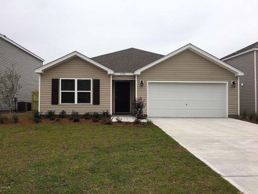 New construction! This home is our Cali that features an open concept floor plan. Upon entering, you're greeted with a wide foyer that extends to the kitchen and living area. Bedrooms 2 and 3 are located in the front of the home with a full bath in between. Bedroom 4 is located near the laundry room. The kitchen features a large island that overlooks the dining and living rooms - perfect for entertaining! The master suite is located in the back of the home. The en suite features double vanities, separate garden tub and shower, powder room, and large walk in closet.