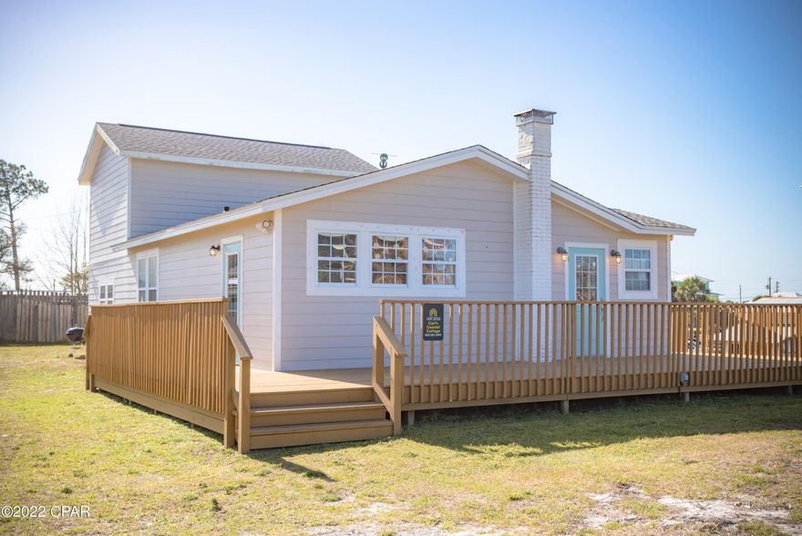 BACK ON THE MARKET!! 

NEW 4 POINT - WIND MIT AND  HOME INSPECTION REPORT WILL BE AVAILABLE BY 4/14 AND WILL BE GIVEN TO BUYER! 

CALL BRANDI FOR ACCESS CODE! 850-533-9375

INVESTER ALERT INVESTOR ALERT ! 



Must see this adorable Beach Cottage located just 1.5 blocks from the gorgeous pristine Gulf beach of Port St. Joe! Revenue close to 60K for 2021! this bright and cheery 3 bed 2 bath cottage sits high and dry on bluff with gulf views from the master bedroom private balcony. Cute kitchen with dining area, living +den, 2 bedrooms and a bath downstairs. Nice deck and outdoor shower to rinse off after an awesome fun filled day at the beach! This home comes fully furnished, turn key, ready to start making money with bookings already in place for 2022! Original hardwood floors in the main part of the house. Would make a great 2nd home, or proven money making machine keeping it on the vacation rental program with Vacasa. Call today to view! don't let this opportunity pass you by to own your own slice of paradise in Port St Joe Florida.