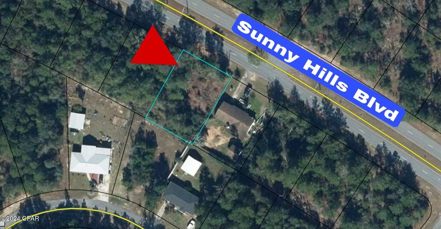 Presenting a fantastic opportunity to own a prime build lot in one of the fastest-growing communities in Florida, Sunny Hills! This area boasts tremendous potential for property appreciation, making it a smart investment for the future. This exceptional property is ideally located near an array of amenities, including the renowned 18-hole golf course that promises endless days of enjoyment under the sun. For water enthusiasts, the famous boat lake is just around the corner, offering a perfect spot for swimming and boating adventures. Nature lovers will appreciate the numerous fishing ponds scattered throughout the area, creating a serene atmosphere for relaxation and outdoor activities. Conveniently situated close to Panama City Beach and the airport, this lot provides easy access to the stunning coastline and travel options. Additionally, a variety of grocery shopping is nearby, ensuring that all your needs are met without hassle. With its blend of recreational opportunities, natural beauty, and community charm, this Sunny Hills lot is a perfect canvas to build the home of your dreams in a truly idyllic setting. Don't miss your chance to create lasting memories in this vibrant and welcoming neighborhood!