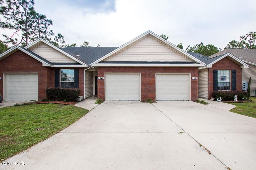 4 bedrooms in the heart of Lynn Haven for this price isn’t something you see very often! Don’t miss out on your opportunity to own quality construction and tons of upgrades for an affordable price. This unit features a 1 car garage, upgraded cabinets, solid surface countertops, screened in back porch, plus many more upgrades! The master suite is on the first floor, with the additional 3 rooms being upstairs. The first floor also features a ½ bathroom for guests. The height of the ceilings, along with the open floor plan, give this property a much larger feel than the sq.ft. indicates. Located in one of the best school districts in Bay County is also another great advantage to this community. You're less than 1 mile to Mosley High School, 1.5 miles to Mowat Middle School, and less than 2.5 miles to Lynn Haven Elementary School. Call today to find out more great information on this 4 bedroom in Lynn Haven.