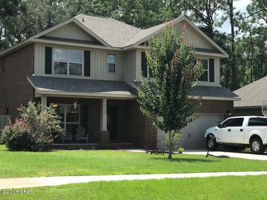 Beautiful 4 Bedroom with Large Bonus Room 3 1/2 Bath. Extremely spacious. Master bedroom located on 1st floor features en-suite with double vanities, oversized tile shower, and an enormous walk-in closet. Kitchen has granite countertops, tile floors with a separate dining area. 2nd floor includes 3 bedrooms with bonus room. Laundry is conveniently located on the 2nd floor. Fenced in backyard. Double car garage. Located just minutes from Schools, Shopping, and Dining. This Home is a must see! *Due to Hurricane Michael seller is in process of repairing fence, roof and window.

All repairs should be complete by December 15 or before.