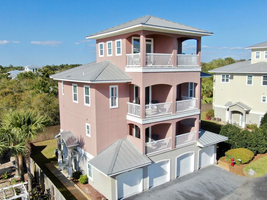 CURRENTLY UNDER CONTRACT, SELLER ACCEPTING BACKUP OFFERS



Beautiful Casa Del Mar home located on the desirable West end of Panama City Beach.  Pier Park is just minutes to the east and Scenic 30A to the west. Soon to become a Gated Community, this 3 Bedroom 3.5 Bath 4 Story home features a private elevator; large double garage; granite in kitchen and bathrooms; outdoor shower.  With Gulf views from the balconies and just a short walk to the sandy beach and community pool. this makes a perfect vacation rental or beach home.  Completely rental ready for the busy Summer season.   All future rentals will be available to buyer through current management company if desired.
