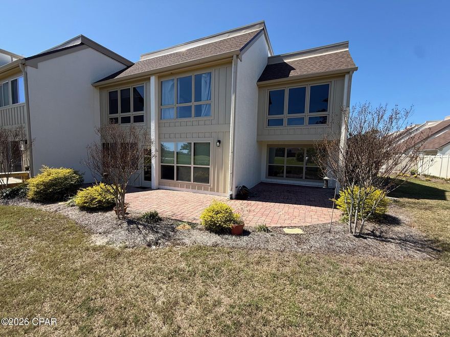 Discover your slice of paradise in this serene Bay Point condo, just minutes from Panama City Beach. Nestled within a highly sought-after gated community, this home offers the perfect blend of luxury, security, and lifestyle.
Whether you enjoy golf, boating, tennis, or exceptional dining, everything you need is right at your fingertips. Spend your afternoons or evening overlooking the 17th green on the 18-hole Jack Nicklaus-designed golf course, or stroll along the marina docks.
Inside, the thoughtfully designed one-story, open-concept floor plan creates a seamless flow for everyday living and entertaining. A private gated courtyard offers a peaceful retreat, while the spacious back patio is perfect for grilling and hosting guests. 
Bay Point is more than a place to live--it's a community. A lifestyle where tranquility meets convenience, and every day feels like a getaway.