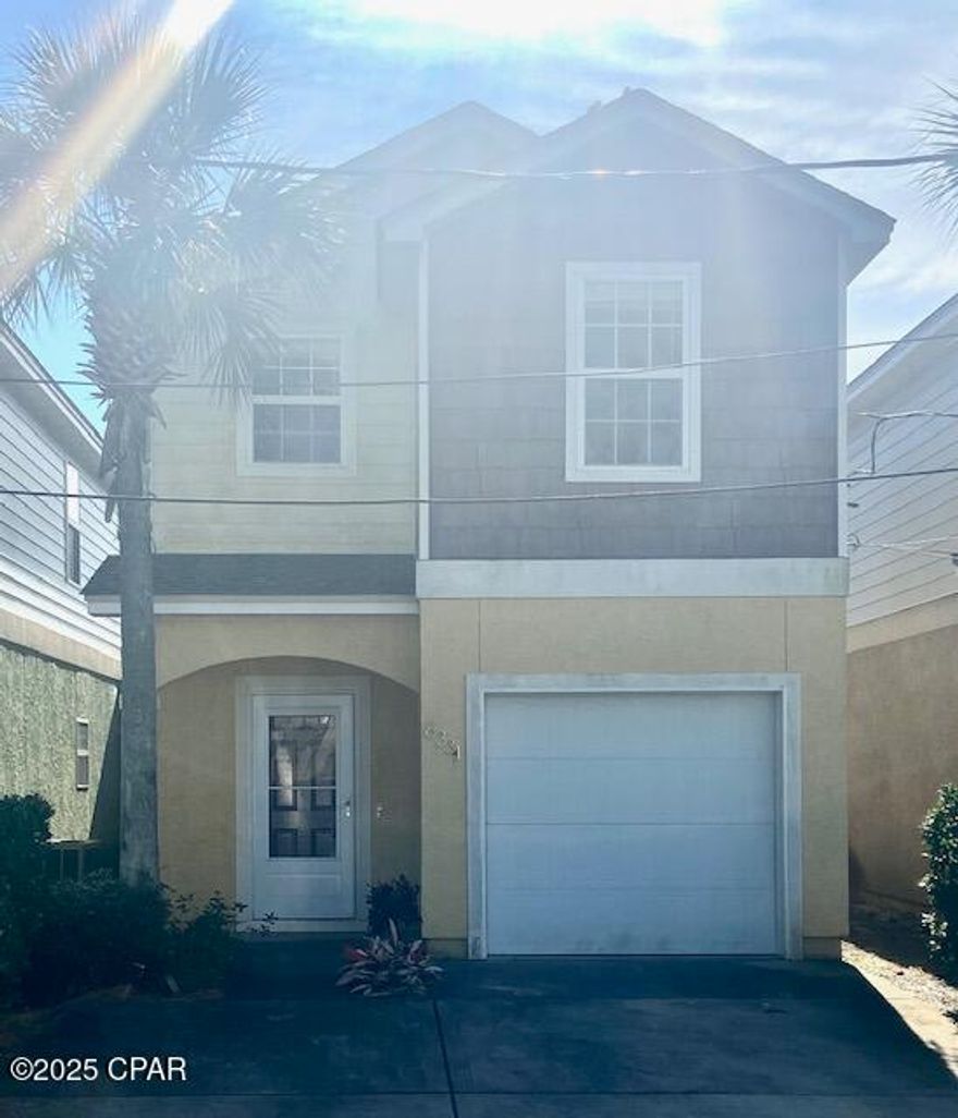 Beautiful home conveniently located to great schools, entertainment, shopping and Navy base and the BEACH! 3 bedrooms and 2 1 1/2 bathrooms. Open living, kitchen and dining area. Kitchen with stainless steel appliances, crown molding, and a large Florida room. Master bedroom upstairs has a private balcony overlooking fenced backyard.