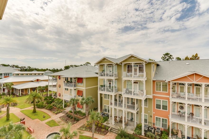 Welcome to RESORT LIVING at ISLAND RESERVE. This spacious 1 bedroom 1.5 bath has fresh paint throughout 10-foot ceilings, private balcony, tons of storage, hardwood and tile floors on the first floor . Oversized kitchen features granite counters and breakfast bar, under cabinet lighting, disposal, and stainless steel appliance package, glass top stove/oven, microwave and dishwasher. Upstairs the master bedroom includes carpet flooring, a private balcony and a private master bathroom with tile floors, his/her double vanity, tiled shower, large garden tub, his/hers walk in closets. Island Reserve is a gate community featuring large resort style pool with lap area, zero entry and waterfall. Fitness Center, theater, game room, indoor basketball court, covered parking also centrally located.Come make this your new home!