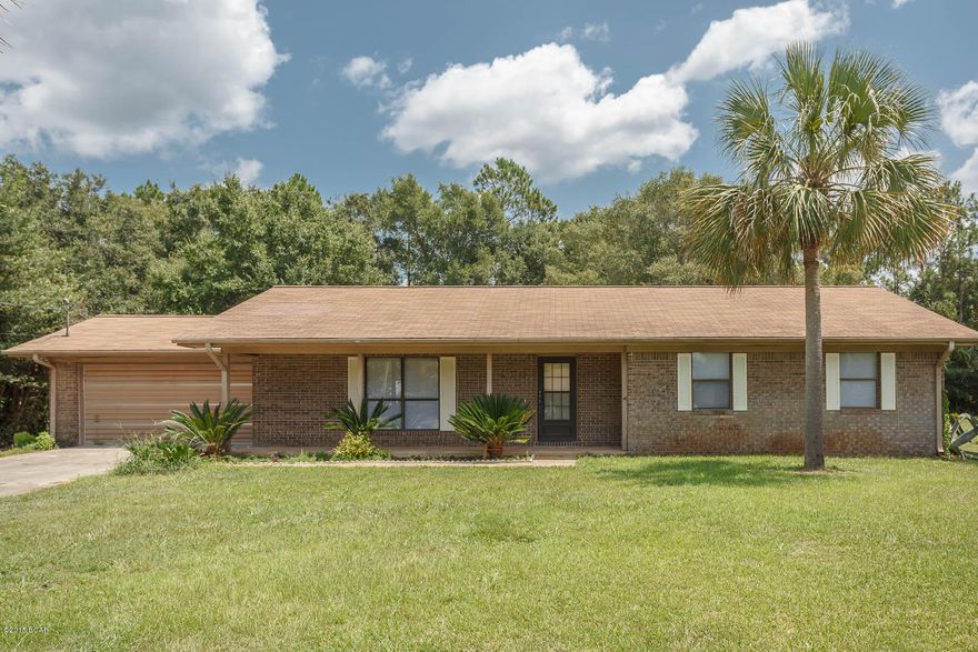 Newly renovated home on a quiet cul de sac off Transmitter Road.  This 3 bedroom 2 bath home has privacy and space.  A large island with free standing hood, stainless appliances and granite countertops are the focal point of the open floor plan this home provides. Beautiful new richly stained cabinets offer ample storage to keep this kitchen neat and tidy.  There is a laundry with exterior entrance that allow for wet entry from the backyard pool.  The master bath is luxurious with special sliding glass shower door and granite and glass architectural detail that will make you feel like your staying at a spa.  The backyard entertainment area features an in

ground pool and guest pool house with mini-kitchen and bath.  Great for entertaining or out of town guests. Call today! Please verify sizes if important.