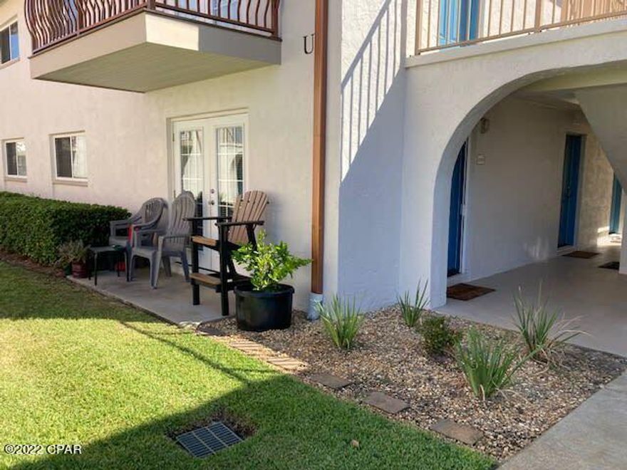 water view, first floor priced to sell. two pools. close to St. Andrews Historic area and Historic Downtown Panama City.