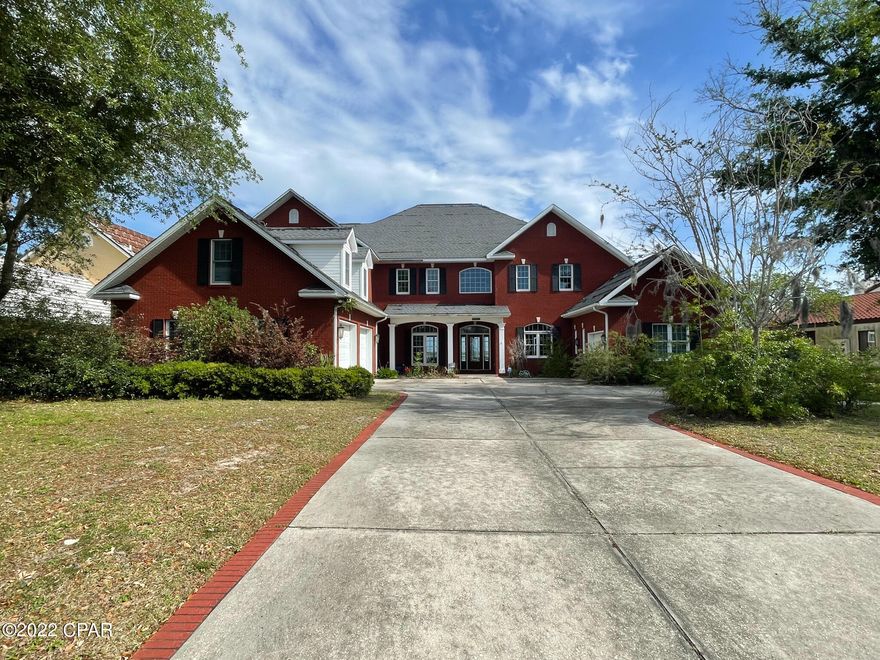 CURRENTLY UNDER CONTRACT, SELLER ACCEPTING BACKUP OFFERS

HUGE WATERFRONT opportunity in Panama Country Club in Lynn Haven.

Home suffered extensive damage from hurricane Michael, but has been taken down to the studs.  Ready to be brought back to life as the exquisite home it once was. Enjoy breathtaking waterfront views from many of the rooms, including the spacious master suite that also boasts a private fireplace & large master bath with a huge closet. Home has 5 bedrooms, with 2 additional storage rooms, a study with bath, play room, media room, & more.  The bedrooms upstairs are connected with Jack & Jill baths. Exterior of home has some of the best water frontage in Lynn Haven with a dock, seawall, boat lift, 2 car garage, & a single cart garage.



Please use caution when showing.