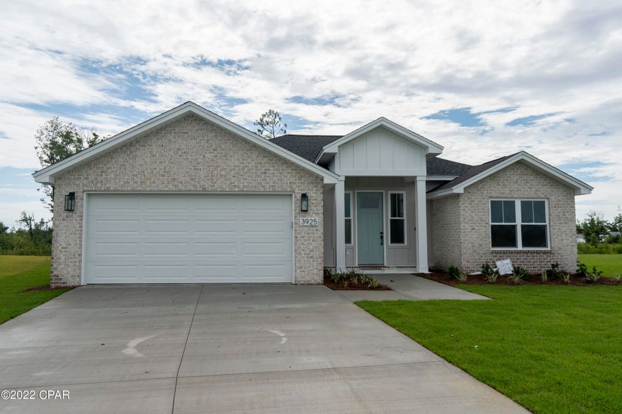 Bay County's newest community has come to life, These homes are built by one of Bay Counties most sought after builders, Brick homes with spacious floor plans, custom solid wood cabinets, Quartz counter tops, Upgraded light fixtures, doors, Insulation, Trim, Low E windows, Luxury Vinyl flooring, Stand alone tubs, Neighborhood has under ground utilities, lighted streets. Zoysia Grass and landscaping! Let College Station be your next move!