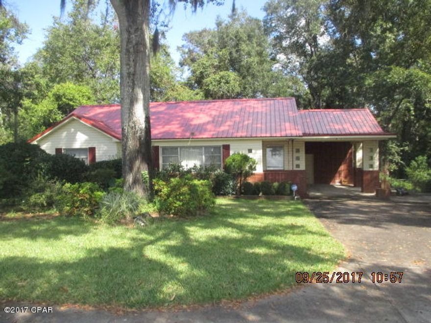 Charm and Character describe this older home in Marianna. There is so much space with Formal Living, Formal Dining, Family Room with Fire Place, large Master Bedroom, 2 more bedrooms upstairs with a large bedroom and game room downstairs.  Beautifully landscaped with a fenced back yard with a gazebo and patio to enjoy your coffee and entertaining.  New Roof and updated wiring and HVAC make this home efficient and affordable. Come check out this all this home has to offer!