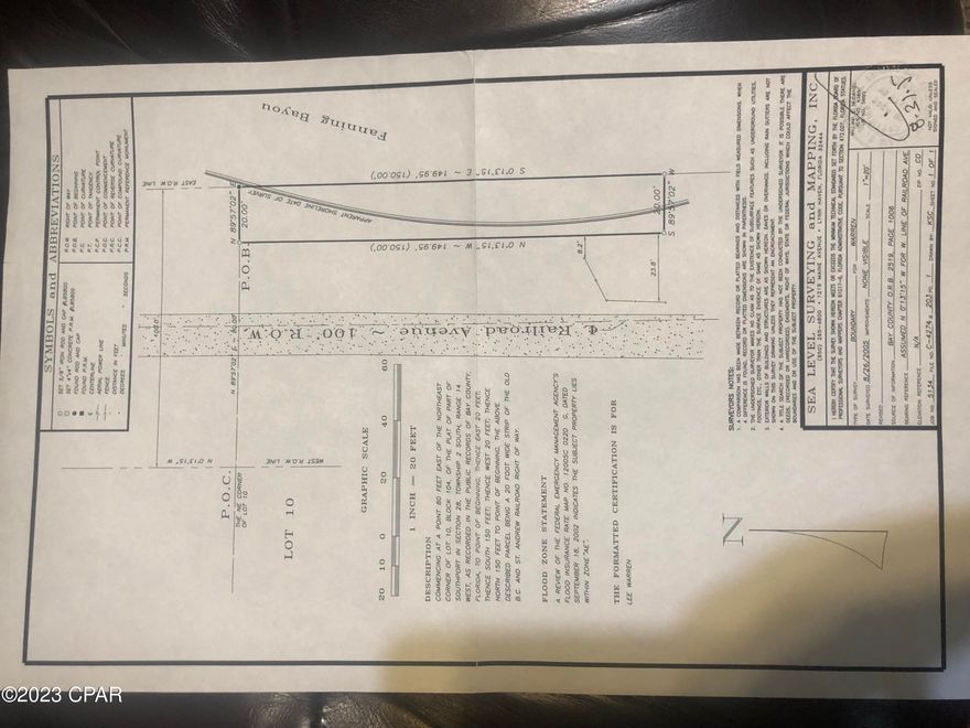 Nice 1/2 acre+ building lot in Southport.  Included in the ownership of this parcel is also deeded access to the waterfront parcel with dock across the street, Warren's Landing located on Fanning Bayou.  Someone can buy this complete parcel and have frontage on Market Street and Railroad Avenue.  Seller will also subdivide this lot into two 100x120 lots and sell the one facing Railroad Avenue with water views for $75,000 and the one facing Market Street for $30,000.