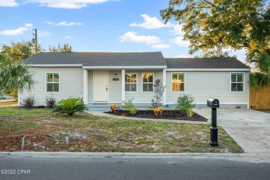 MULTIPLE OFFERS- Seller asking for the Highest & Best offer by EOD 12/15 - MUST SEE REMODEL IN ST ANDREWS!  $1000 Buyers Agent Incentive!! EVERY INCH has been re-thought to maximize the space and provide a welcoming feel with an emphasis on comfort and function. ''Warm'', ''Cozy'', ''Stylish''  <+>ALL NEW<+> Plumbing, Roof, HVAC, Appliances, Siding, Recessed lighting, Custom Plantation Shutters, Tiled Kitchen Backsplash, Butcher Block Counter Tops, Cabinets Everywhere, Mosaic Tiled Main Bathroom Shower, Pretty Much EVERYTHING! <+>OTHER FEATURES<+> One car garage, large out-building, (think man cave, she shed, yoga studio, home gym?) fully privacy fenced yard, corner lot, walk to the restaurants in St Andrews. Call today for a private preview! All measurements approximate, verify if importa