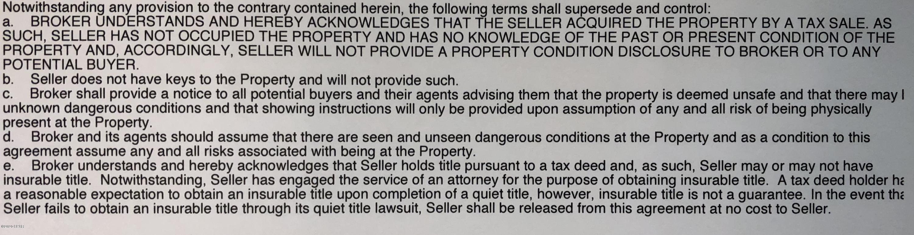 No Named Subdivision - Land