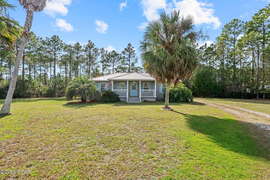 THIS BEAUTIFUL COASTAL COTTAGE FEATURING 3 BEDROOMS AND 2 BATHS, SEPARATE CARPORT W/ STORAGE AREA. IDEALLY LOCATED JUST MINUTES FROM ST. JOE  BAY. THIS INVITING HOME HAS BEEN THOUGHTFULLY UPDATED WITH NEW LIGHTING, MODERN FIXTURES, QUARTZ COUNTERTOPS IN THE KITCHEN, AND GRANITE COUNTERTOPS IN THE BATHROOMS. PERFECT FOR FULL TIME LIVING, A VACATION GETAWAY OR INVESTMENT PROPERTY. ENJOY AN EASY DRIVE TO THE SUGAR SAND BEACHES OF CAPE SAN BLAS OR  TO THE CHARM, DINING,AND SHOPPING OF DOWNTOWN PORT ST JOE.  A PUBLIC BOAT RAMP IS LOCATED LESS THAN 5 MILES AWAY, MAKING IT EASY TO ENJOY ALL THAT COASTAL LIVING HAS TO OFFER