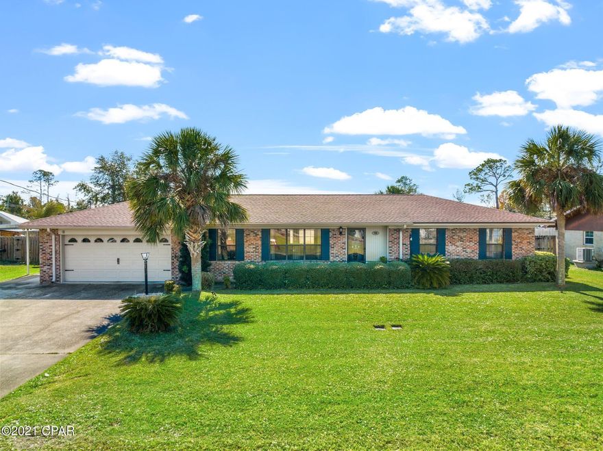 You don't want to miss this updated ranch in Lynn Haven, perfect for the entertainer! Upon entering you'll find the spacious open concept living area. This home has 3 bedrooms, 2 baths, and a large sunroom with several picture windows. Off the sunroom is an amazing storage closet with enough space for all your seasonal décor and oversized belongings. Additional features include a newly installed above ground pool, privacy fence, 2 car garage, attached carport, spacious laundry room/pantry.