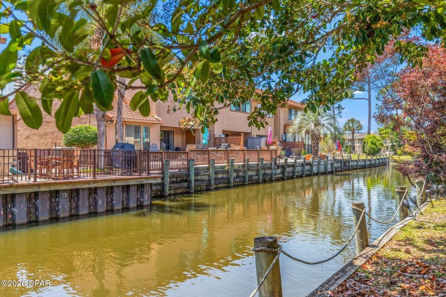 Waterfront under 300K!? This is the opportunity you have been waiting for.
Welcome to this well maintained 2 bedroom 2.5 bath beach home offering a great combination of privacy, location, and value. Situated on the canal, you can enjoy peaceful water views and natural surroundings while relaxing or grilling in the evenings. There is also a pool located directly across the street for added convenience.
Located just a short 5 minute walk to the beach, this home puts you close to the sand while still offering a quiet setting. Inside, the property features updates including granite countertops in the kitchen and half bath, LVP flooring, and a comfortable layout ready for personal use or rental.
Additional highlights include short term rentals allowed with strong GRI potential, VA and FHA approval, low HOA, and 2 assigned parking spaces directly in front of the unit.
The community amenities are extensive and included in the HOA of 1121.84 per quarter. These include 11 pools with 5 heated, a private beach house with beachfront pool and snack bar, tennis, pickleball and shuffleboard courts, fitness center, mini golf, playgrounds, conference center, as well as internet, lawn care, trash, pest control, and termite bond.
Whether you are looking for a primary residence, vacation home, or investment property, this waterfront unit offers strong value in a desirable beachside community.