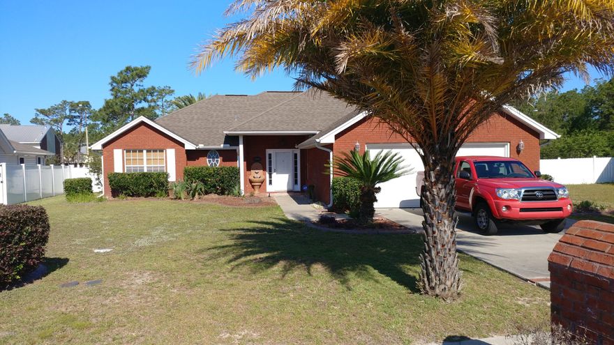 Forest Walk ....Great neighborhood, Make your offer!! Quiet, right beside the Callaway sports complex. Near Tyndall AFB, all major stores 5 minutes drive and WHAT A NICE HOUSE! You have to come and see it.  Freshly painted inside. High ceilings 3 bedrooms and 2 full baths. TILES:  in the kitchen (Granite Counters), dining room, breakfast nook, baths and hallway. The seller is having the whole house painted June 8th 2017 and gives the buyer a complete Home Warranty on all appliances and major component of the home. After a hard day at work you can relax in your huge living room with fireplace, or in the great for entertaining spacious enclosed Patio in your private PVC fenced back yard. Do not miss out on this one !! More photos to come after it's painted...