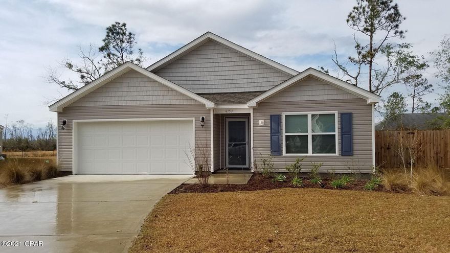 ''CURRENTLY UNDER CONTRACT, SELLER ACCEPTING BACKUP OFFERS'This popular ''Cali'' floorplan offers 4 bedrooms, 2 bathrooms, located at the end of a cul-de-sac in the desirable neighborhood of Barrett's Park in Olde Towne Village. It features an open floor plan with nickel hardware finishes, vinyl flooring in common areas, carpet in each bedroom and updated quartz countertops in kitchen. The master bedroom is located on the back of the home and has master bath with dual sink vanity, a seperate shower, soaking tub and a nice size walk-in closet. Fully fenced backyard also includes yard shed for additional storage. Don't miss the chance to preview this home today! All sizes/measurements are approximate; please verify if important.