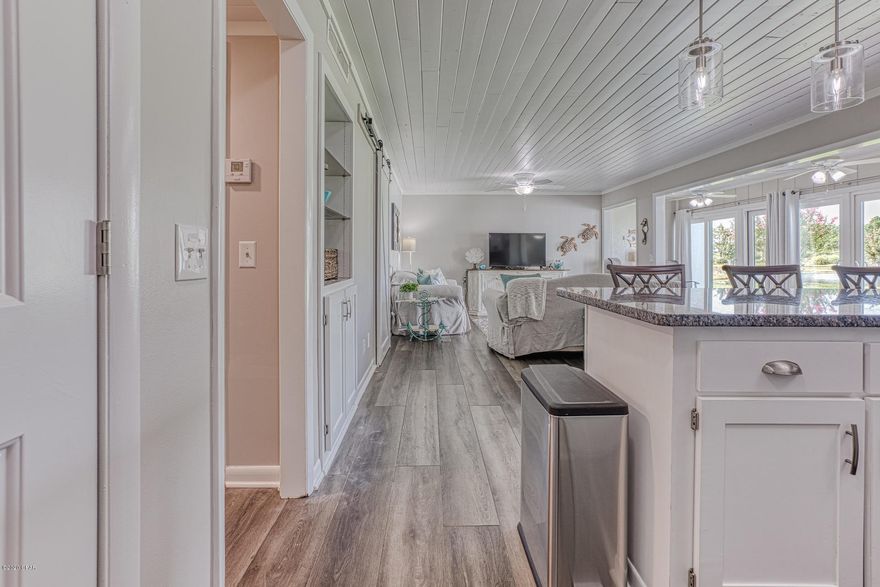 *CURRENTLY UNDER CONTRACT, SELLER ACCEPTING BACKUP OFFERS* This very well renovated condo is inside the private and much sought after Bay Point Community. If you like golfing, boating, fishing, or just relaxing this is the property for you!! You will not see many other units this detailed and well kept. Just a short walk across the street to the (soon to be replaced) Bay Point marina for sunsets, or just look out the sliding glass doors for the sunrise. This is one of the most private units due to the location being an end unit and on the ground floor. Much of the exterior has been newly replaced including the siding, impact sliding glass doors and windows, and the roof, Also the AC is only a few months old. Just outside the back gates you can find some great restaurants and grocery stores nearby. Furnishings can be bought separately, everything you see, cookware, linens, etc.** Come see for yourself!!