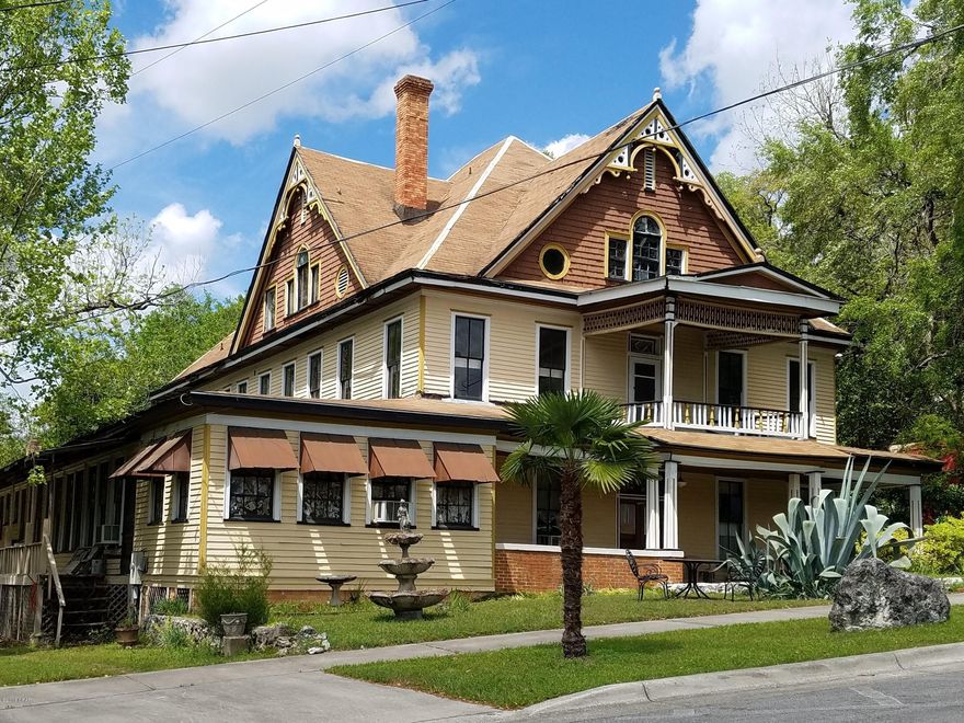 Beautiful Historic 1904 Victorian Home with some updates. If Restoring Historical Homes is your passion, this is the place! Could be Commercial or Residential.  There are over 20 rooms, 9 fireplaces, 3 full and 2 1/2 Bathrooms in this house. The potential is limitless.