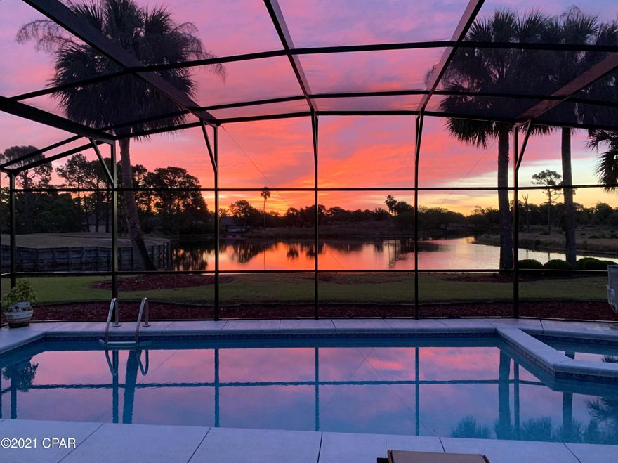 'CURRENTLY UNDER CONTRACT, SELLER ACCEPTING BACKUP OFFERS'. A peaceful, pond setting adds to the beauty of this spacious 3 bedroom 2 ½ bath home located on a cul-de-sac in the highly desirable Glades neighborhood.  Great location to enjoy bird watching (even Bald Eagles) over the pond, take a dip in your backyard pool/hot tub (recently resurfaced with a new lanai) or take off to the beach just around the corner. Open, split floor plan. Updated kitchen with granite countertops, beautiful cabinetry, nice appliances, breakfast bar and eat-in kitchen. 4 new sets of impact resistant French doors across the back of the home accessing the pool area. Separate office for working at home! Large master suite off the pool with 2 walk-in closets. Master bath has jetted tub, shower, water closet & dual vanities. Oversized garage with Miami-Dade spec doors (2020) can house 2 cars and a golf cart (separate door). Easy access with 3 entrances/exits for the development. Hardwood flooring in LR, DR, and office. Additional storage over closets and in floored attic space. New roof & gutters 2019; HVAC 2020; exteriorof house painted 2021. Miami-Dade Spec storm shutters for all windows. Ring door bell. Transferable termite bond. X Flood Zone  flood insurance is not required. Survey available. Come view this lovely home!  All sizes and measurements are approximate. If important to buyer, please verify.