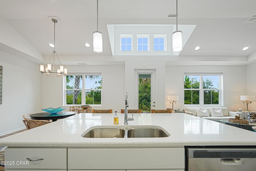 Price Improvement!! Can't beat a second home only used a few times a year. PRIVACY, Preserve, more PRIVACY!!!! So close to Town Square.

Aloha and welcome to your slice of paradise—where it's always 5 o'clock somewhere! Just a quick 5-minute golf cart ride to Town Square, this Aloha model is perfectly positioned with serene preserve views that offer ultimate privacy and tranquility.

Skip the long build times and step right into one of the community's most sought-after cottage floorplans—bright, open, and ready for your personal touch! Inside, you'll find a spacious and airy layout with beautiful laminate flooring throughout, hurricane impact glass for added peace of mind, and a solar tube in the den to flood the space with natural light.

The kitchen shines with upgraded countertops, stylish fixtures, and a gas stove perfect for preparing your favorite island-inspired meals. Thoughtful upgrades—from custom window treatments by Duce & Company out of Destin, to blackout shades in the bedrooms for restful nights.

Retreat to the luxurious primary suite featuring dual sinks, glass shower framing,  tile shower, large walk-in shower, and an oversized closet and upgraded cabinet linen closet. The split floorplan offers privacy for guests, and the versatile den is ideal for a home office, craft space, or cozy reading nook.

Laminate flooring continguous throughout, And the cherry on top? A screened-in lanai that extends your living space to the outdoors—your private oasis for morning coffee, evening cocktails, and everything in between.

This is your chance to enjoy the laid-back Latitude Margaritaville lifestyle in a move-in-ready home where every day feels like a vacation. Town Square is the vibrant heart of the community, offering a stunning resort-style pool, indoor fitness and pool center, and the beloved Bar & Chill—all overlooking the beautiful Intracoastal Waterway.

Latitude Margaritaville is more than a neighborhood—it's an active, coastal, 55-and-better lifestyle. Don't miss this rare opportunity to live your best life in paradise!