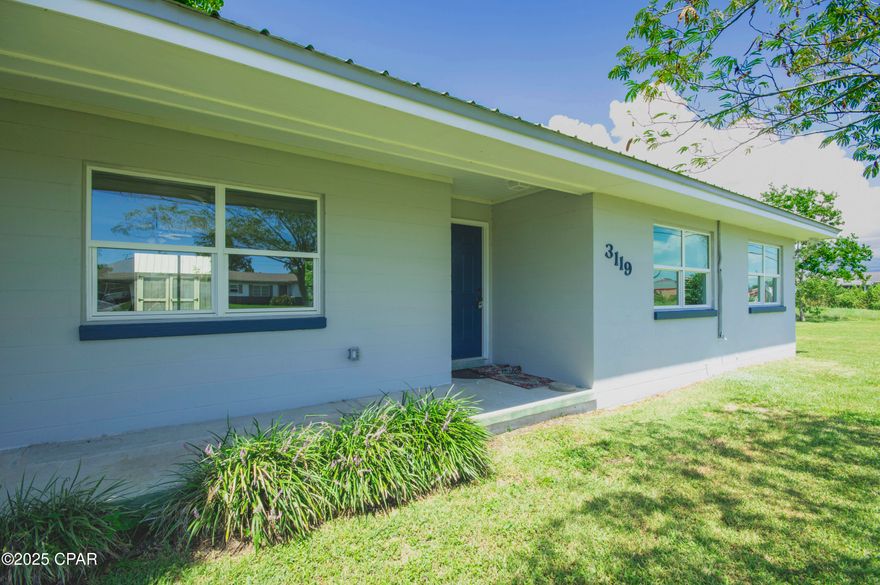 Completely Remodeled Home in the Heart of Panama City!  Welcome to 3119 W 23rd Court, a beautifully updated home in a prime central location close to shopping, hospitals, and just minutes from Tyndall Air Force Base, Panama City Beach, and Pier Park.  This spacious home has been fully remodeled with attention to detail, featuring all new appliances, flooring, plumbing, electrical, windows, custom cabinets, and countertops—move-in ready with modern style and comfort throughout.   Sitting on a large corner lot, the property offers a privacy-fenced backyard with a storage shed, plus plenty of space for RV and boat parking. Whether you're looking for convenience, quality, or extra room for all your toys, this home has it all.  Don't miss this rare opportunity to own a like-new home in a fantastic location!