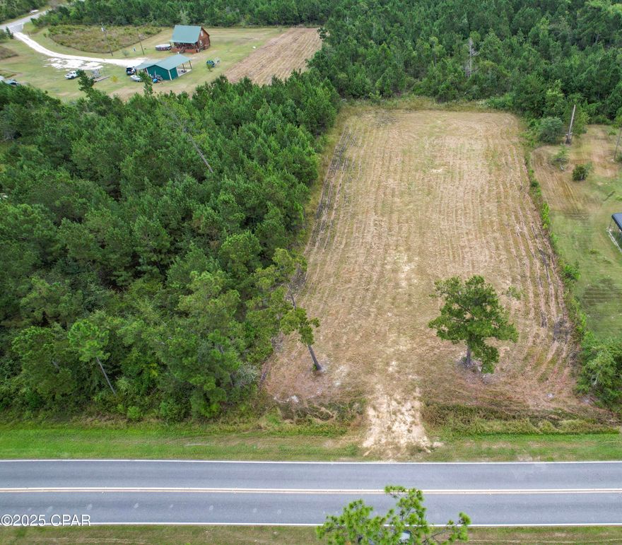Discover this beautiful  lot on the scenic Jarrett Daniels Highway. With 65 loads of dirt already in place, bladed, and build ready, the groundwork is done and waiting for your vision. Just minutes from Mexico Beach, local creeks and the Intracoastal Waterway, this location offers the perfect balance of country living and coastal convenience. Whether you're dreaming of a camp getaway or building your forever home, this property is a fantastic opportunity. Great location, there's not a lot of property that comes available in this area. Don't miss it. Call today!