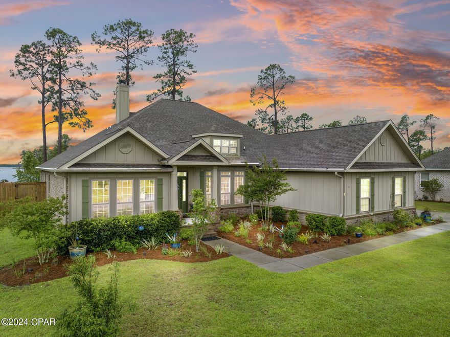 UNDER CONTRACT WITH CONTINGENCIES; SELLER ACCEPTING BACKUP OFFERS.
AMAZING WATERFRONT PROPERTY WITH SPECTACULAR VIEWS!
Imagine waking up every morning to a majestic sunrise.   Then, imagine having your coffee on your porch with a perpetual southern view toward the Bay.  You hop on your boat and traverse down the Bay to Shell Island for a day with friends and then head into the Gulf of Mexico to view a sunset and finish the day grilling with family and friends on your back porch - this is luxury, this is opulence - this is 89 Fedora Drive in prestigious Fanning Bayou.
Bayfront with Gulf Access! 
This home can be purchased fully furnished.  10,000 pound boat lift, new $100,000 dock, boat house, and boat lift.
This exceptional WATERFRONT Fanning Bayou Estate home answers the question ''Why Move to Florida?''! Built in 2017 with many custom high-end finishes and upgrades, this 4BR/3BA home offers a split-bedroom floor plan, formal dining room, office/study, and a sun room that offers a beautiful view of the water. A well appointed kitchen including stainless steel appliance, granite countertops, gorgeous backsplash, and a breakfast nook, adjoins the expansive Great Room with a real wood burning fireplace and double tray ceiling and crown molding. The master suite also has a tray ceiling and the bath includes double sinks, soaking tub, separate shower and a California style closet system.  The expansive back deck is ideal for entertaining since it has a built-in TV, has a great covering and offers a gorgeous backdrop of the bayou. A two car garage with additional storage means you can access your holiday decor without always having to go into the attic! This is a dream home and words and pictures cannot adequately describe it, you must SEE it for yourself!