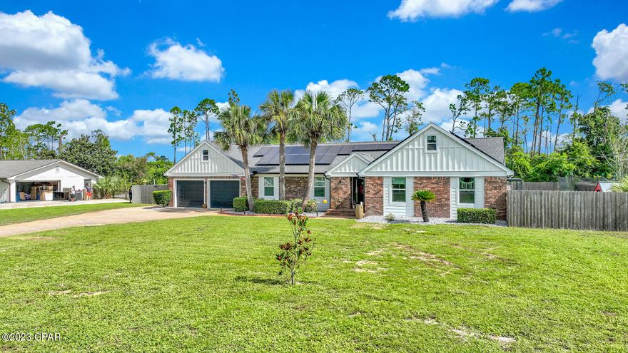 CURRENTLY UNDER CONTRACT, SELLER WILL CONSIDER TAKING BACKUPS. Incredible and spacious King's Point home being brought to market! This home boasts 4 bedrooms and 2.5 bathrooms with a desirable floor plan that includes living room, dining room, and a huge bonus sun room. New roof in 2016 that is still under its 10 year warranty. The seller has done extensive upgrades inside which includes LVP flooring, trim and paint, and LED lighting, The seller has also done upgraded landscaping, siding on the home, and soffit and fascia throughout the property and added a pergola and new pool pump. A large shop has been added to the property in the backyard that can house vehicles, a boat, or recreational vehicles. This home checks all the boxes and is even walking distance to the bay. Come see this beautiful home today!