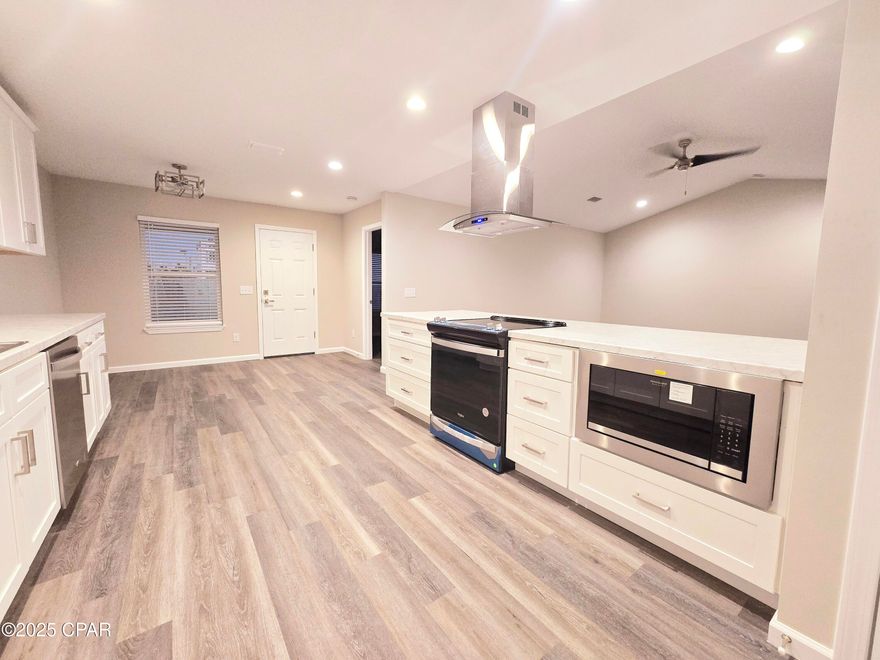 Move in by February 1st and receive $300 off your first month's rent on  this rental. Don't miss this limited-time offer—contact us today to schedule a viewing!

Nestled in the serene Shadow Bay neighborhood, this delightful residence offers the perfect blend of comfort, convenience, and modern living. This spacious home features an open floor plan with a beautifully remodeled interior, including a brand-new kitchen equipped with sleek stainless steel appliances. The large master bedroom is thoughtfully positioned on the opposite side of the guest bedrooms for maximum privacy. 

Relax in the expansive fenced backyard, ideal for outdoor gatherings, gardening, or enjoying peaceful surroundings. The home also includes a 2-car garage, ample storage space, and sidewalks throughout the neighborhood for safe, easy strolls.

The Shadow Bay neighborhood offers a quiet, friendly community atmosphere and minimal traffic while being just minutes away from recreation spots, shopping centers, restaurants, and essential stores. Its proximity to Tyndall Air Force Base makes it an excellent option for military personnel and families.