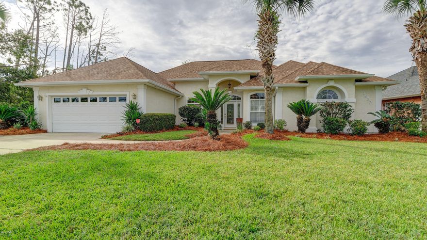 CURRENTLY UNDER CONTRACT, SELLER ACCEPTING BACKUP OFFERS. This immaculate home is move-in ready! This 4 bedroom 2.5 bath home has an incredible open floor plan, which extends beyond the interior to a large lanai and pool that's fully enclosed - just open all 3 sliding glass doors open (master bedroom, den, and living room) and enjoy the indoor to outdoor living! The exterior features a saltwater pool that was just resurfaced, huge lanai for entertaining (equipped with Bose speakers), professional landscaping, brick paved patio outside the screen enclosure, 6 & 8 ft privacy fence, irrigation system and a security system. Upgrades include new roof (20 yr warranty), freshly painted stucco, new gutters, pool resurfaced (10 year warranty), new screen enclosure (15 yr warranty), kitchen appliances, hot water heater, brick paving to add additional parking.