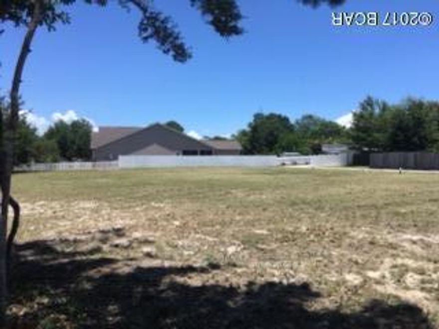 Corner lot close to downtown, St. Andrew and Government complex.  City sewer and water available!  Cleared and ready to build.  HOA restrictions in place plus NO FEES!  Two other adjacent lots for sale as well.