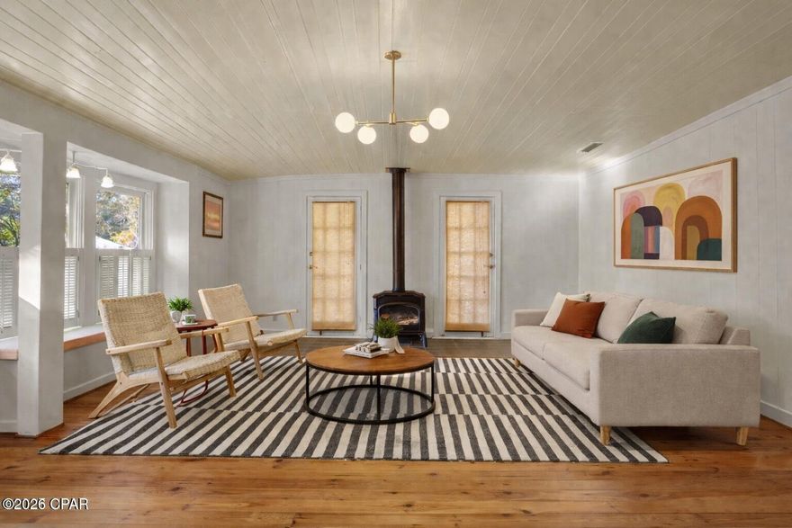 SELLER OFFEING $5000 CASH at closing!

Check out This Charming 3-Bedroom Home and the Potential for a Commercial Opportunity in the Heart of Chipley, FL** Welcome to this darling 3-bedroom, 1.5-bathroom home located in the picturesque small town of Chipley, Florida--home to the stunning Falling Waters State Park and the beloved Watermelon Festival! 
This unique property is just steps away from local boutiques, hair salons, mouth-watering down south BBQ, and the best coffee shop for miles, making it an ideal spot for both relaxation and entertainment. As you enter the home, you are greeted by an inviting open area featuring custom beamed ceilings & custom barn door, perfect for a cozy sitting area or a stylish dining room. The kitchen showcases charming bricked accents and is filled with natural light, creating a warm and welcoming atmosphere. The spacious living area boasts an open-concept design with custom bookshelves and modern track lighting, providing both functionality and style. One of the standout features of this property is the large fenced-in backyard, offering a private oasis for outdoor gatherings, gardening, or simply enjoying the Florida sunshine. This home presents an exceptional commercial opportunity as well. With its prime location and proximity to local attractions, it's perfect for a business venture, whether it be a cozy café, boutique, or rental property. With new plans for a golf course and future housing developments nearby, the income potential is remarkable. 
There truly  is so much versatility and possibility in this property! 
Just off the porch, you'll find a spacious laundry room that doubles as a fantastic flex space. Whether you need a dedicated workshop, a craft area, or an extra storage solution, this room can adapt to your lifestyle. With ample natural light and easy access, it's the perfect spot to unleash your creativity or tackle your projects. This unique feature that enhances both functionality and convenience!

This home was under contract Twice when previously listed and didn't work out- No fault due to the seller or condition of the property!

Don't miss your chance to own a piece of Chipley paradise that seamlessly blends residential charm with commercial possibilities! The potential this home has is UNMATCHED!!

Schedule your showing today and discover all the potential this property has to offer.