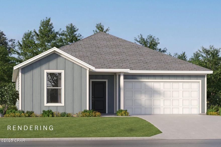 The Joplin floorplan offers a total 3 bedrooms and 2 baths with an office (or flex space)!, large walk-in closet in Owner's Suite and large dining nook at a very spacious 1891 square feet. Features in the home include (but are not limited to) 2 car garage, beautiful open kitchen with huge pantry, upgraded quartz countertops, white shaker style cabinets, and stainless steel appliances. Owner's Bath includes large TILED walk-in shower, double vanity and large walk-in closet. Large closets in secondary bedrooms as well. Please note this home is under construction. Floorplan layout and elevation rendering in photos section are for reference only. Actual colors, finishes and options may vary.