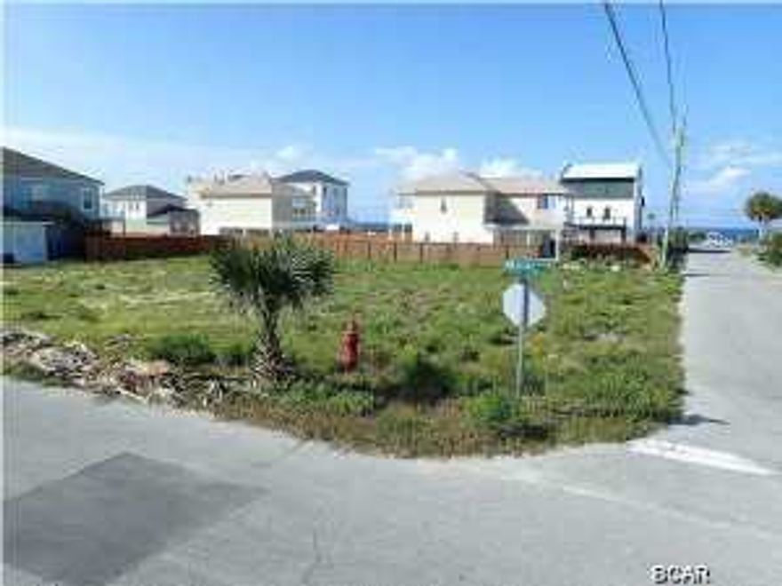 Fantastic huge corner lot in the popular Bid-A-Wee subdivision with over 2000 feet of private gated beach access for property owners only. Just 1 short block to the gorgeous sugar white sands of dedicated beach. Build your dream home or vacation getaway! Zoning is R-1, no flood zone and this is a golf cart friendly community! Fantastic location close to Pier Park, shopping and restaurants. The lot next door is also available MLS #632579. Buy both lots and own 120 front feet on Millcole Ave and 112 front feet on Albatross St!