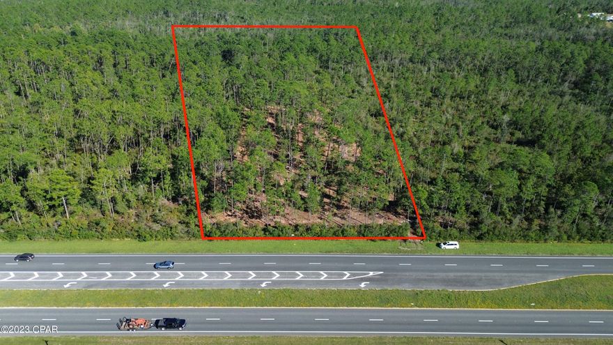 3.68 acres on Highway 231 in the city of Fountain! The land has 226' of highway frontage and 768' in depth! It is wooded mainly with pine trees. It is zoned AG-1 which allows one dwelling on the property. Rezoning to commercial is possible. Seller did a survey and mulched about 2 acres (400x200 feet), and has a permit for a culvert driveway. Great spot to build a home, or put a manufactured home! Groceries and supplies are a few mins away. Highway Interstate 10 is about 20 mins away. Panama City Beach is about 40 min away!